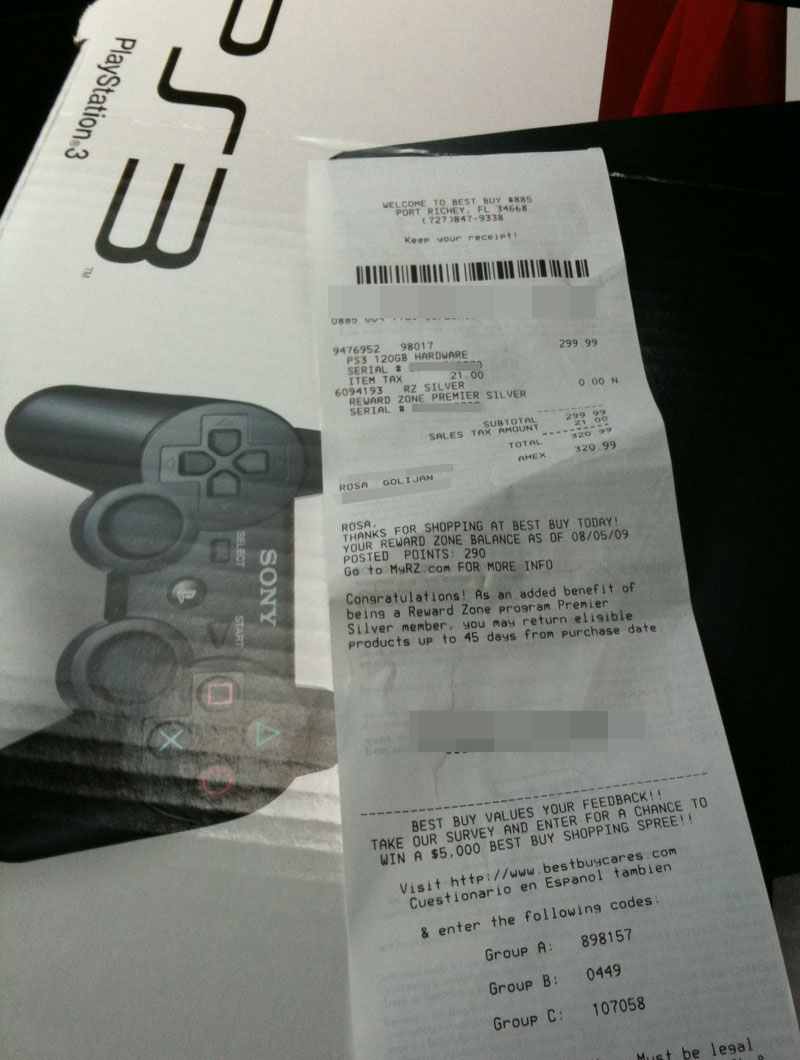Illustration for article titled Some Best Buys Already Have the PS3 Slim (Confirmed: We Bought One)